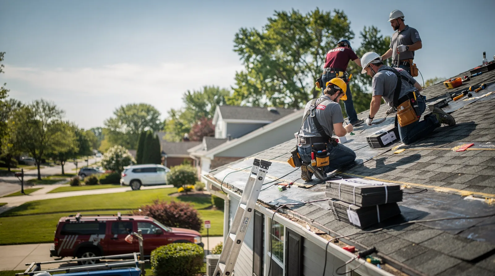 Roof Repair in Lindenwood, IL around you
